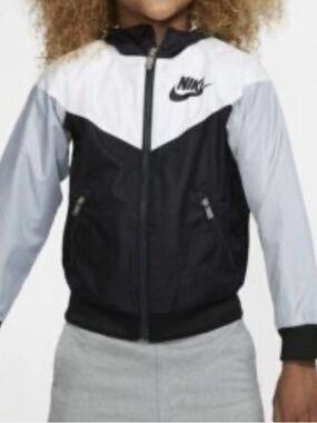 Kids Nike Sportswear Windrunner Ripstop Jacket - size 7